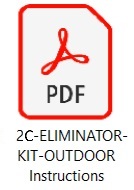 2C-ELIMINATOR-KIT-OUTDOOR Instructions